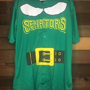 MiLB Buddy the Elf theme 2XL Christmas Jersey